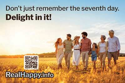 Don't just remember the seventh day-Delight in it