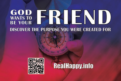 God wants to be your friend-compass