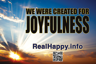 We were created for joyfulness